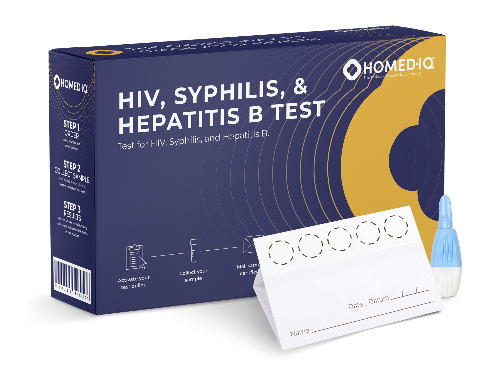 HIV, Syphilis, and Hepatitis B Test