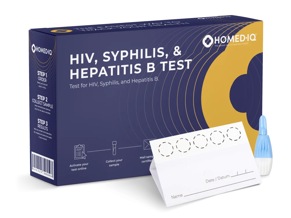 HIV, Syphilis, and Hepatitis B Test - Homed-IQ