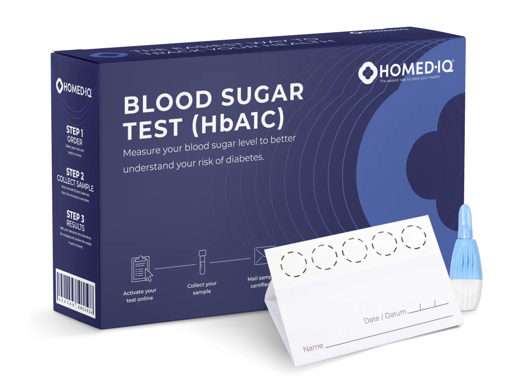 Blood Sugar Self Test HbA20c   Self testing for diabetes   Homed IQ