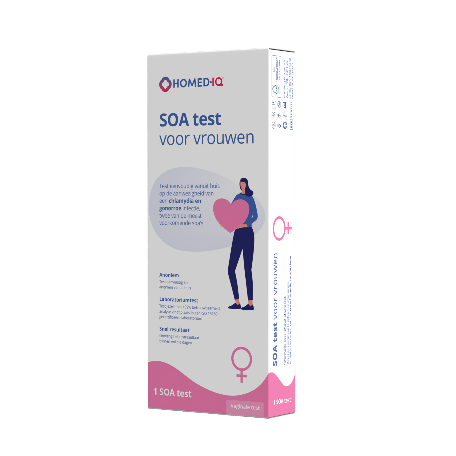 Home STI Test for Women | Laboratory Certified | Homed-IQ