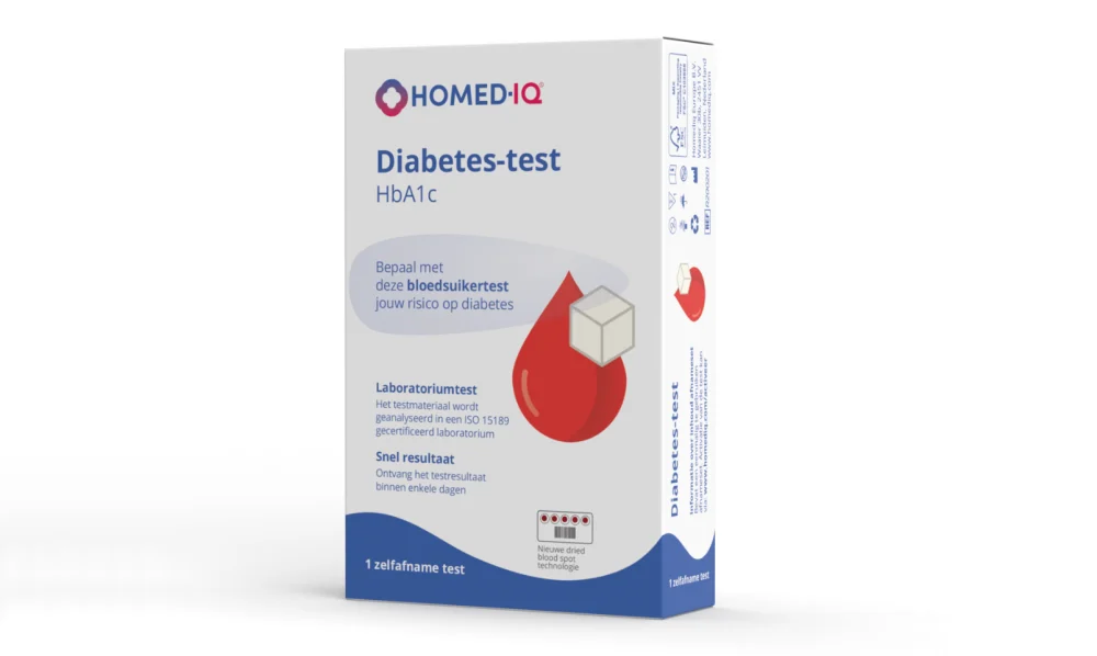 Bloedsuiker test (HbA1c) - Homed-IQ