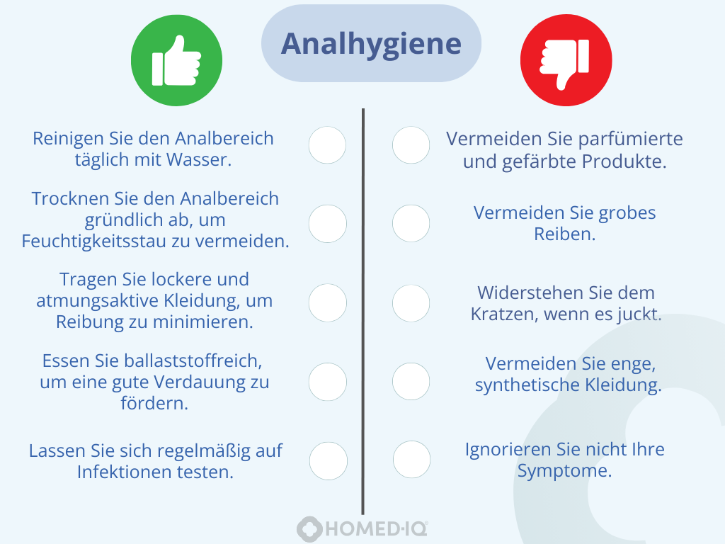 Analer Juckreiz: 6 häufige Ursachen, die dahinterstecken können - Homed-IQ