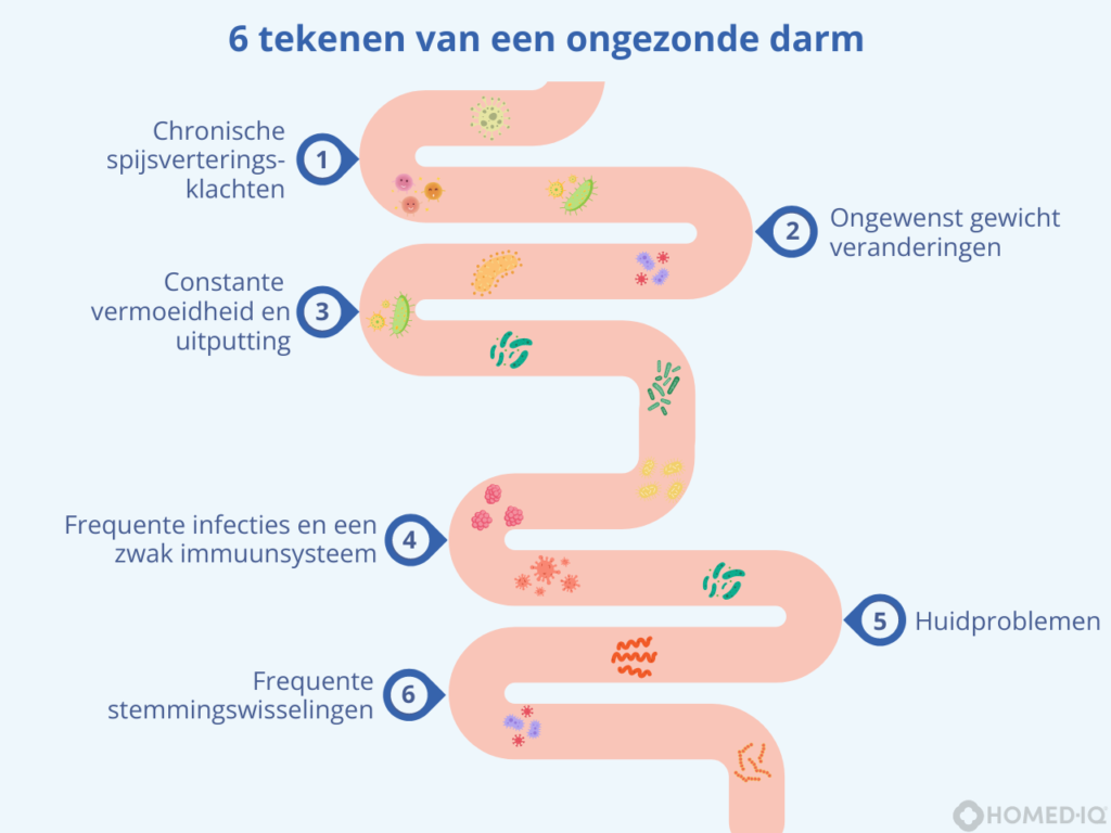 Is je buik van slag? Dit zijn de signalen van een ongezonde darm – en wat je eraan kunt doen - Homed-IQ