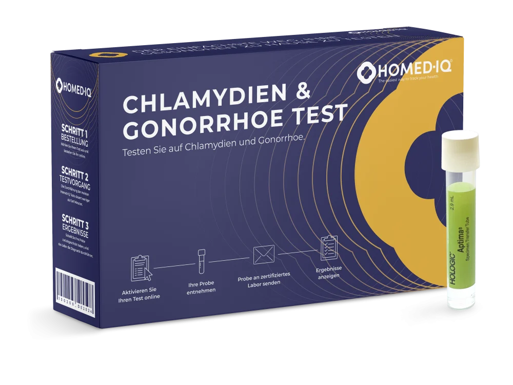 Chlamydien & Gonorrhoe Test - Homed-IQ