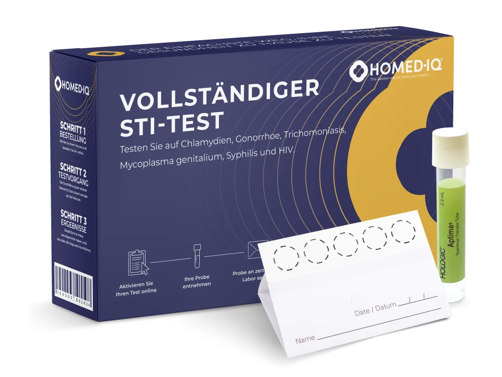 Vollständiger STI-Test - Homed-IQ