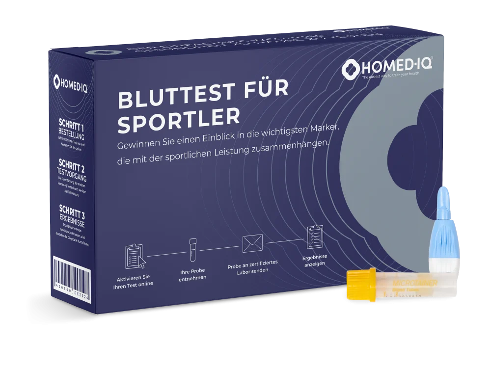 Bluttest für Sportler - Homed-IQ