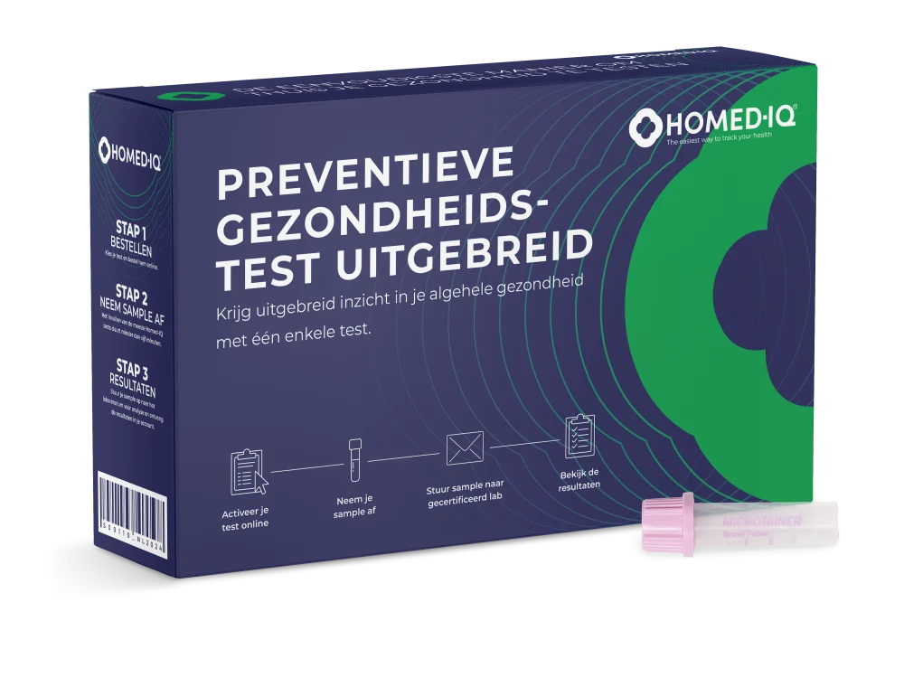 Preventieve gezondheidstest - Uitgebreid - Homed-IQ